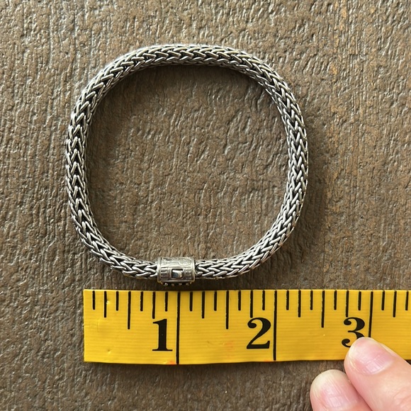 John hardy classic chain bracelet with black sapphire - Picture 4 of 5